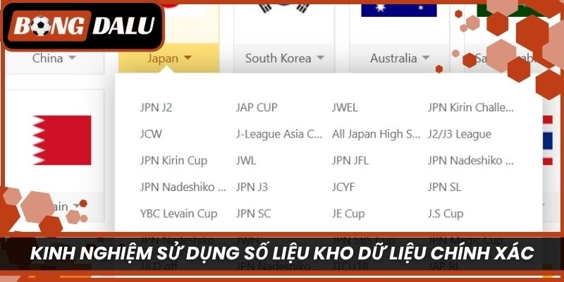 Kinh nghiệm sử dụng số liệu kho dữ liệu chính xác 